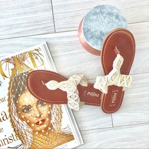 3/$10 Crochet Sandals